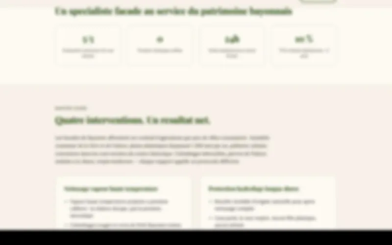 Réseau nettoyage extérieur — 16 sites locaux SEO